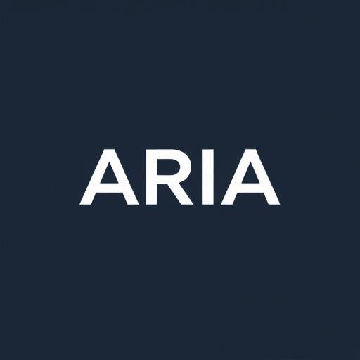 ARIA logo, representing accessible rich internet applications
