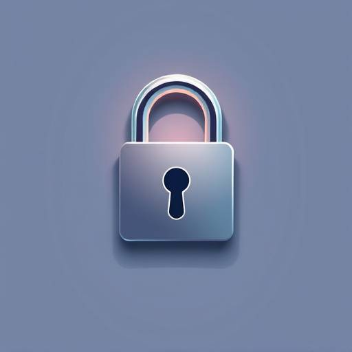 Lock icon indicating data security