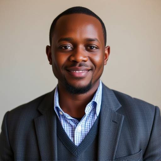 Portrait of Joseph Mwase, the Community Outreach Coordinator of Tumaini Education Initiative