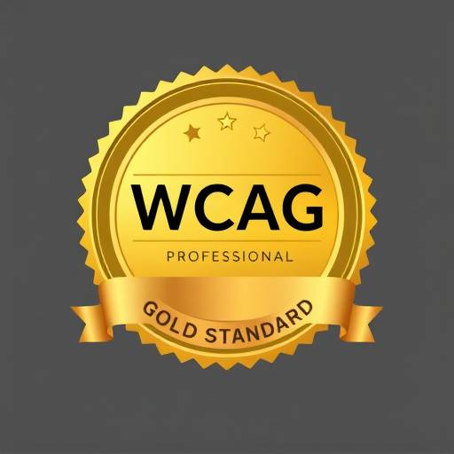 WCAG 2.1 Level AA compliance badge